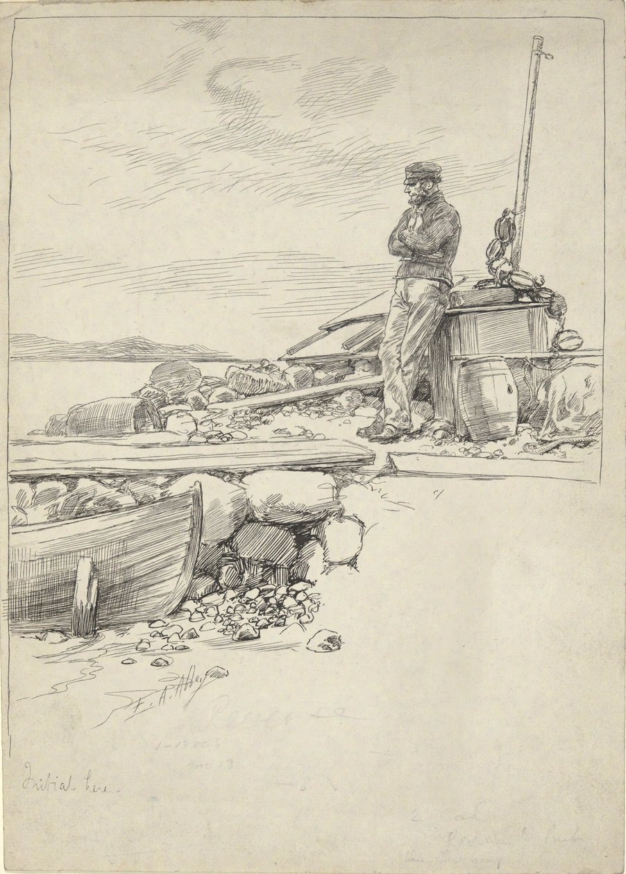 Capitão Sandy de Edwin Austin Abbey