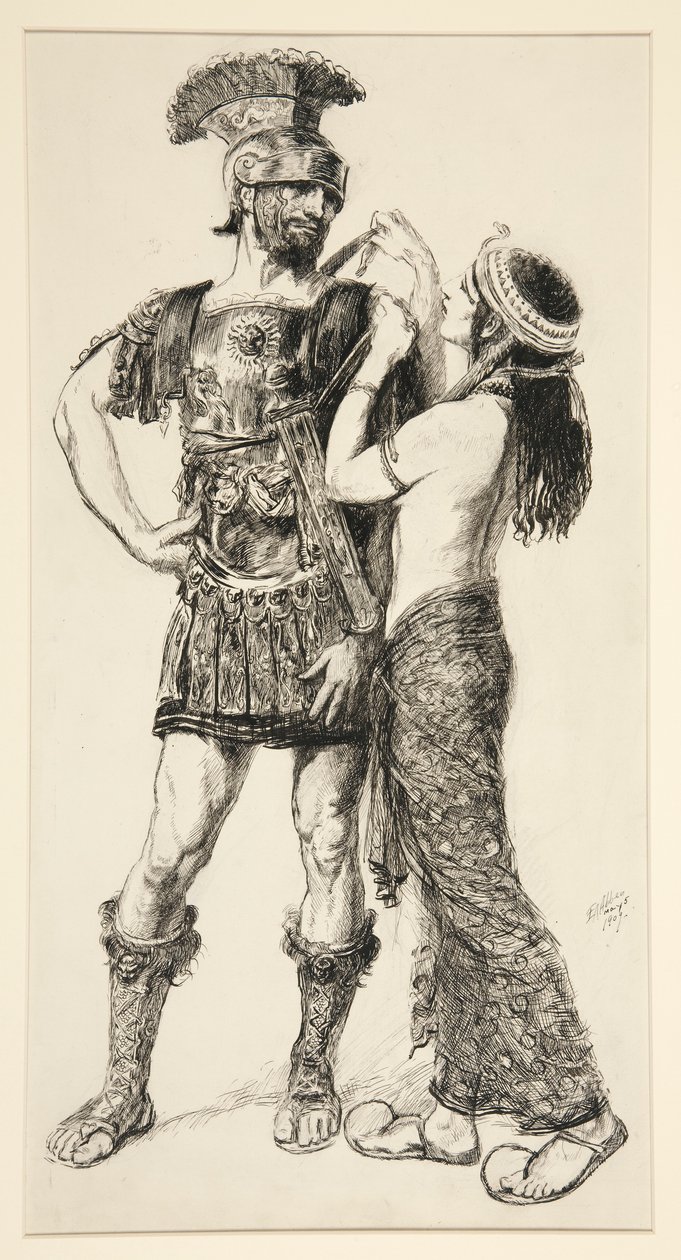Cleópatra: de Edwin Austin Abbey