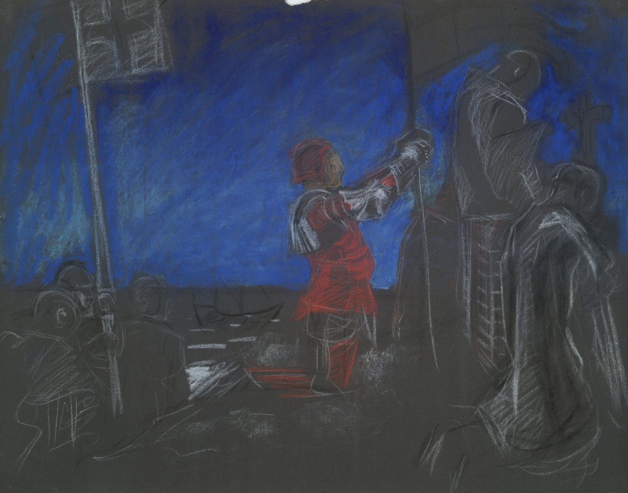 Colombo descobrindo o novo mundo de Edwin Austin Abbey
