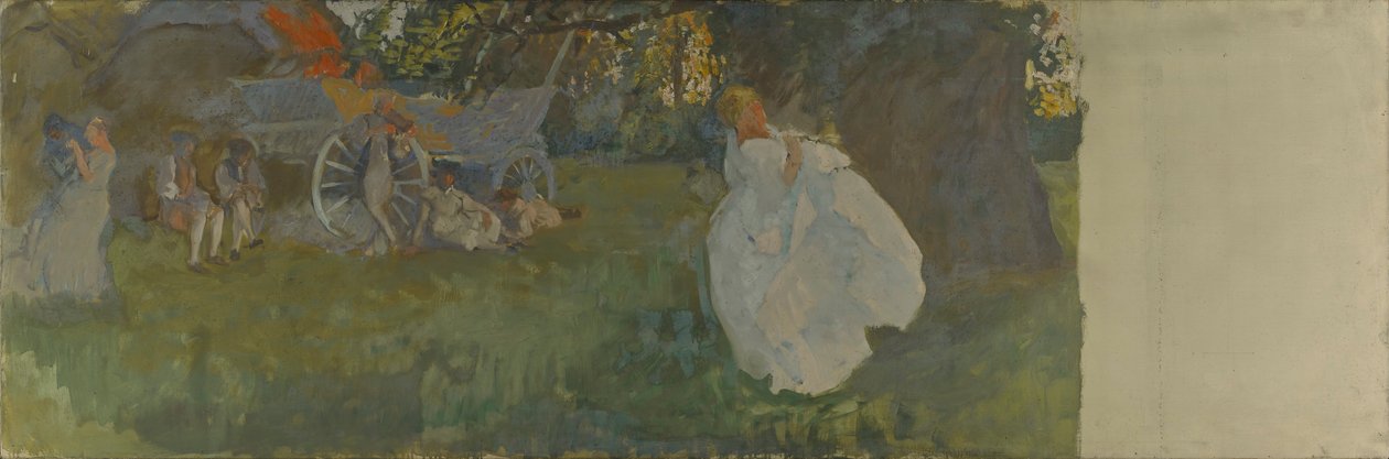Estudo Composicional de Edwin Austin Abbey