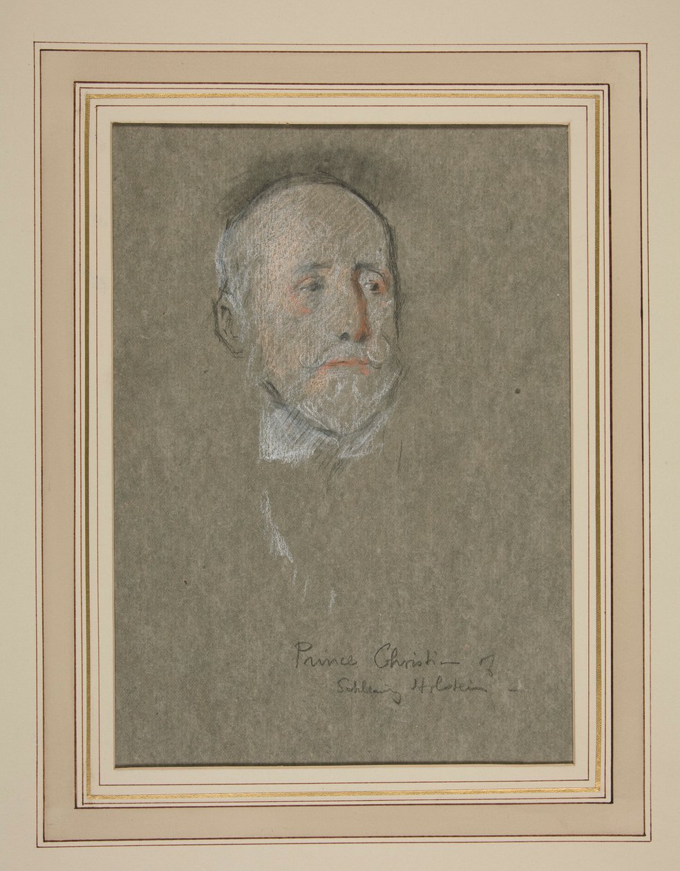 Coroação de Eduardo VII Retrato: Príncipe Christian de Schleswig-Holstein de Edwin Austin Abbey