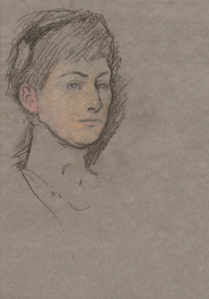 Coroação do retrato de Eduardo VII (?) - babá não identificada de Edwin Austin Abbey
