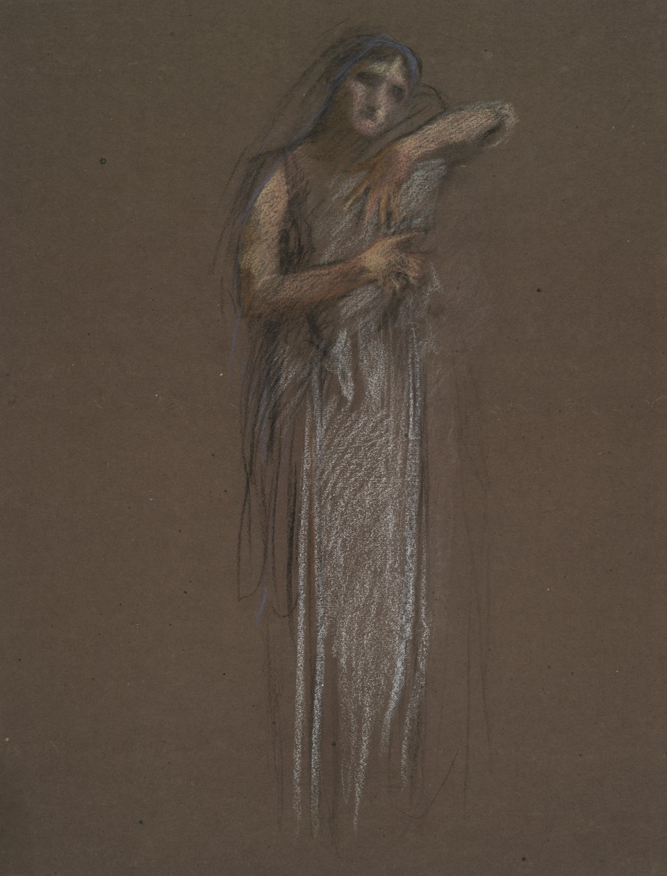 Estudo precoce para de Edwin Austin Abbey