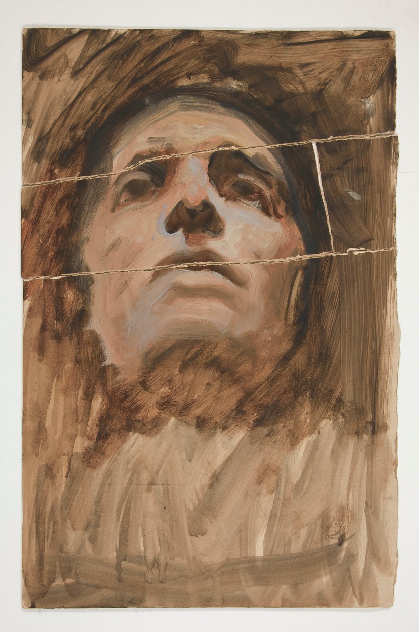 Estudo da figura de Edwin Austin Abbey