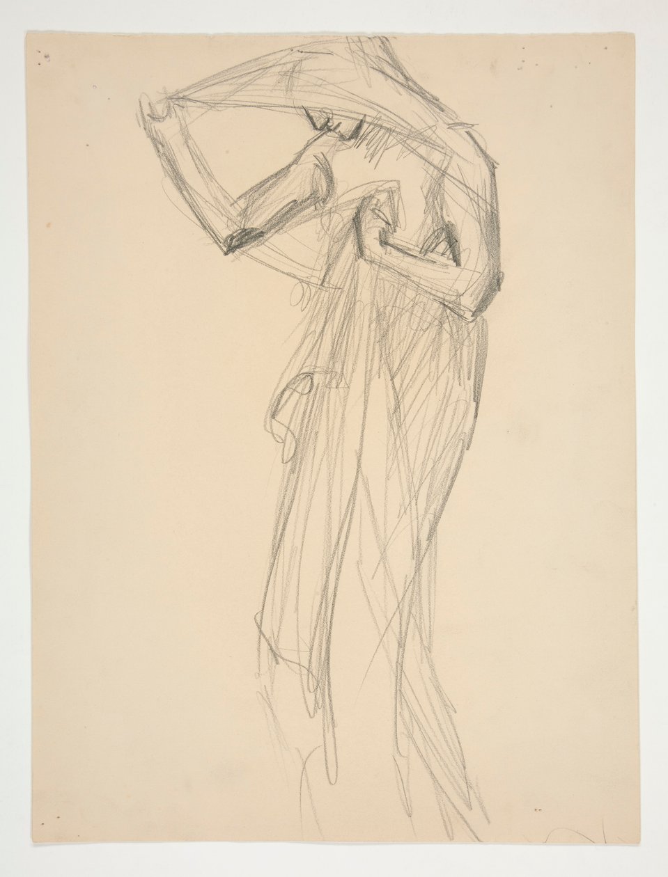 Estudo de figura para de Edwin Austin Abbey