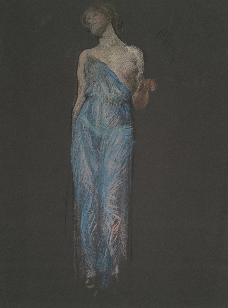 Estudo de figuras para de Edwin Austin Abbey