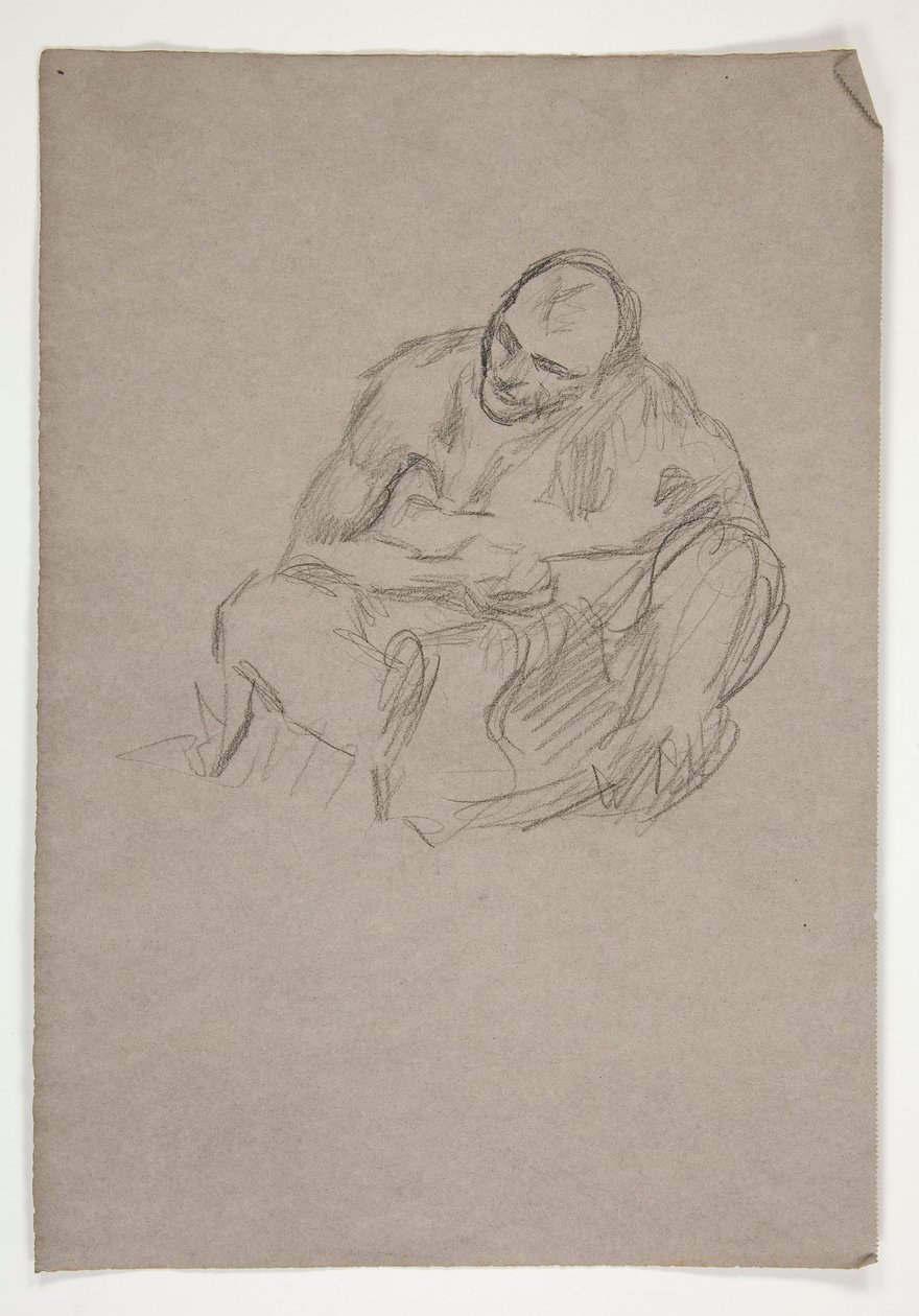 Estudo de figura para de Edwin Austin Abbey