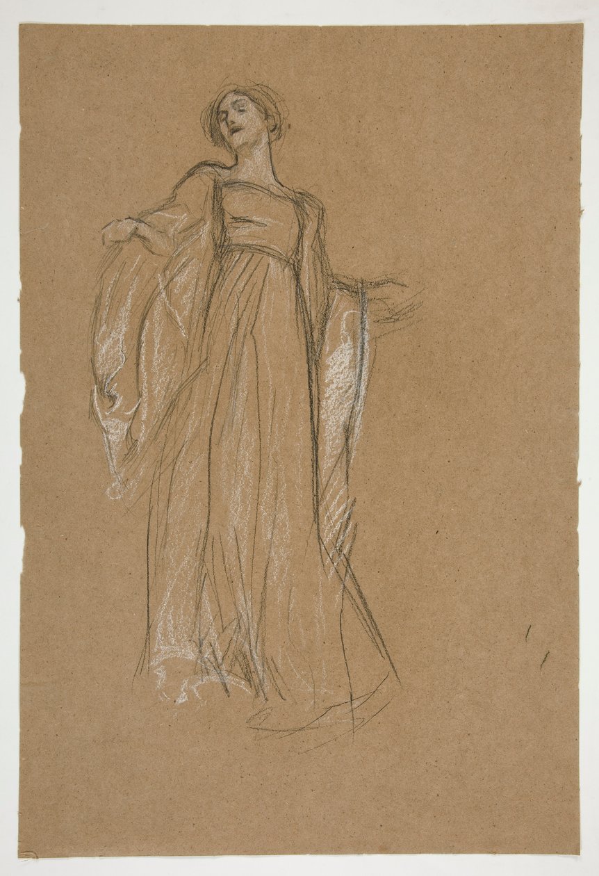 Estudo de figuras para de Edwin Austin Abbey