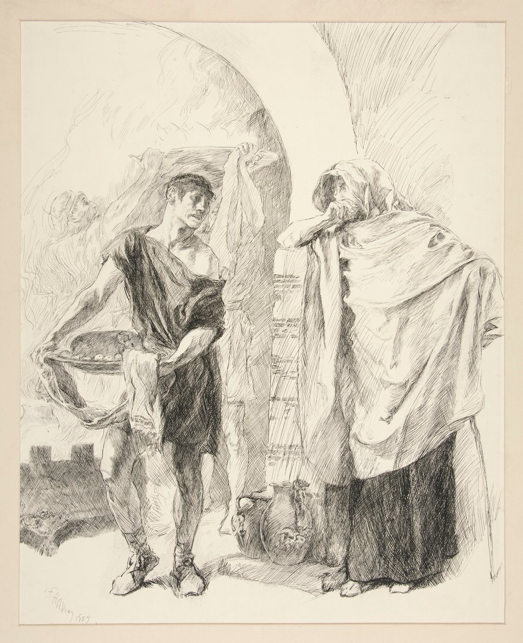 Primeiro Servo: de Edwin Austin Abbey