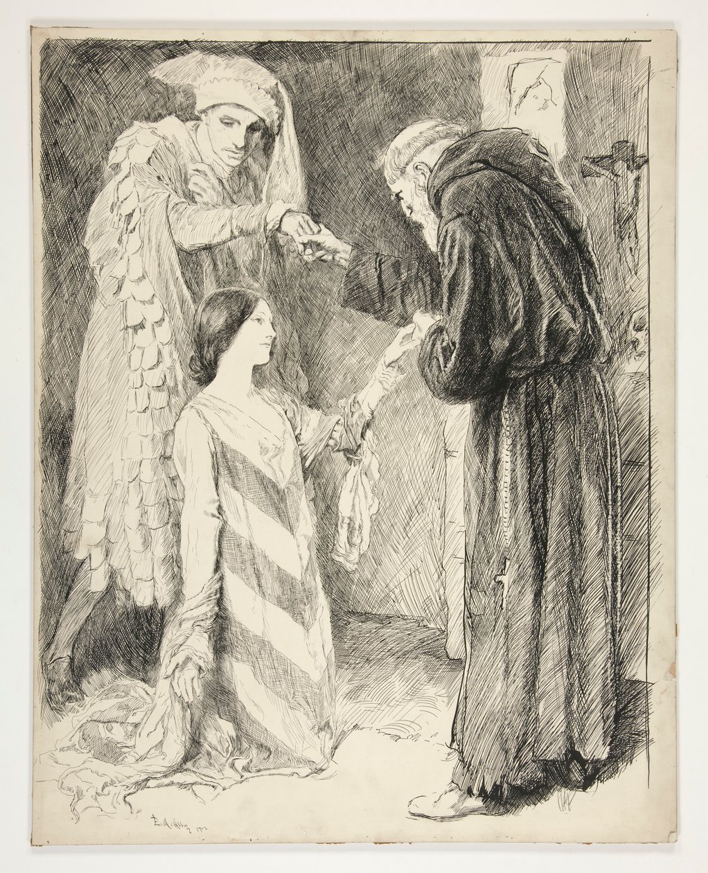 Frei Lourenço: de Edwin Austin Abbey
