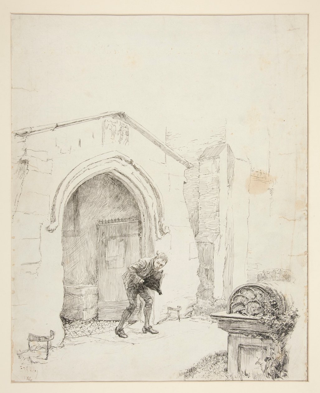 Ilustração para de Edwin Austin Abbey