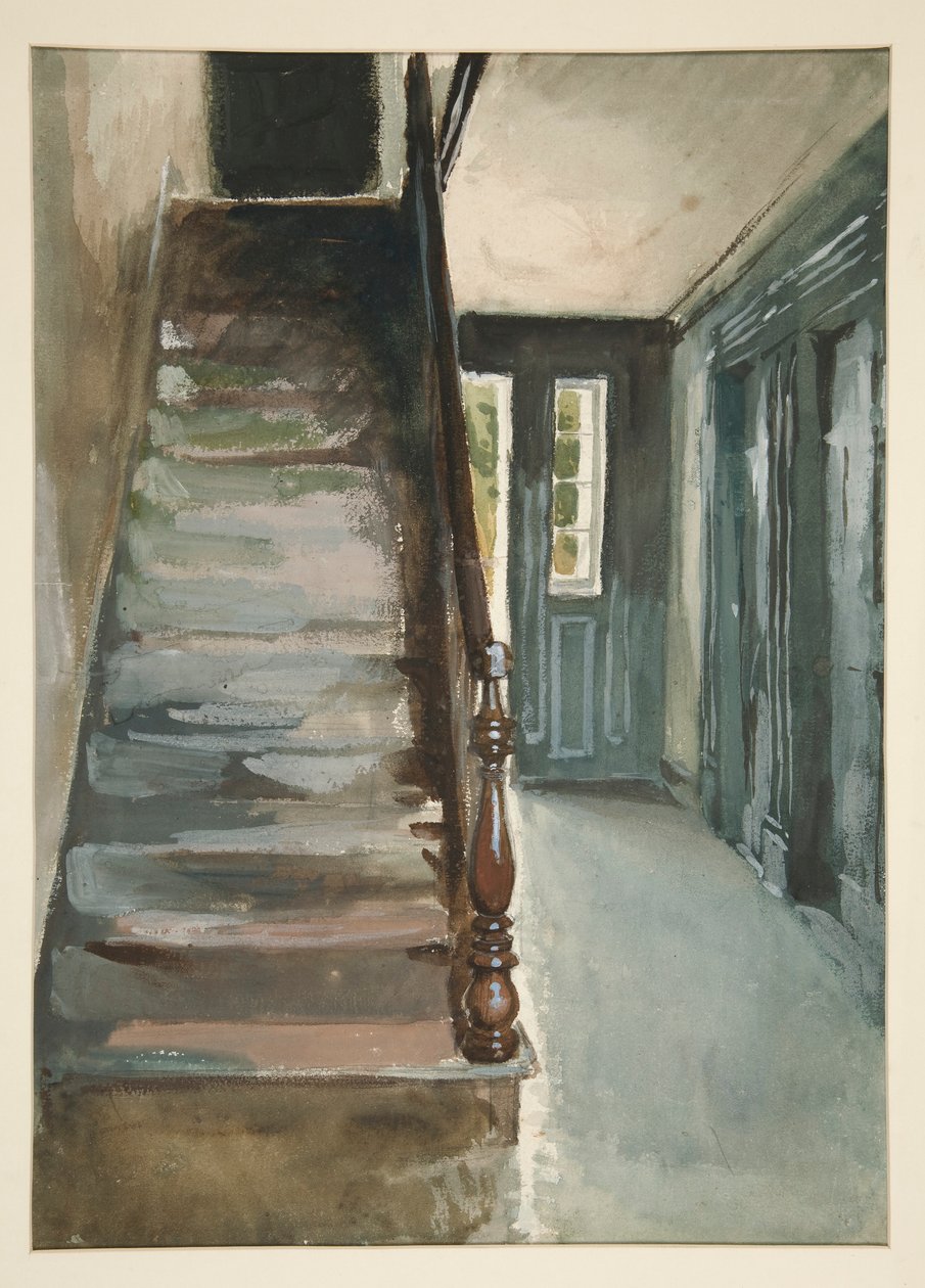 Estudo de Interiores de Edwin Austin Abbey