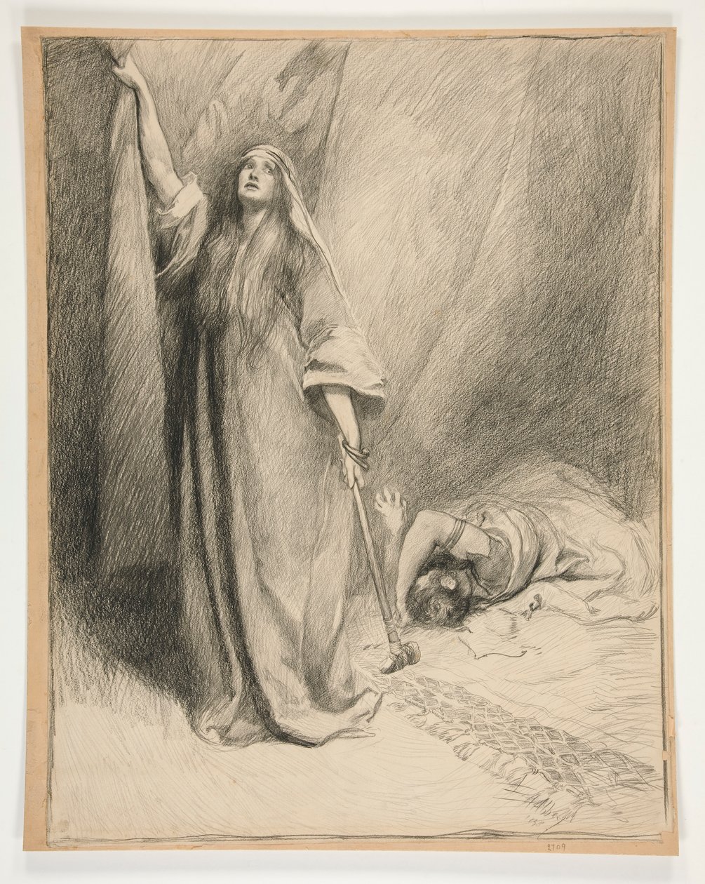 Jael e Sisera de Edwin Austin Abbey