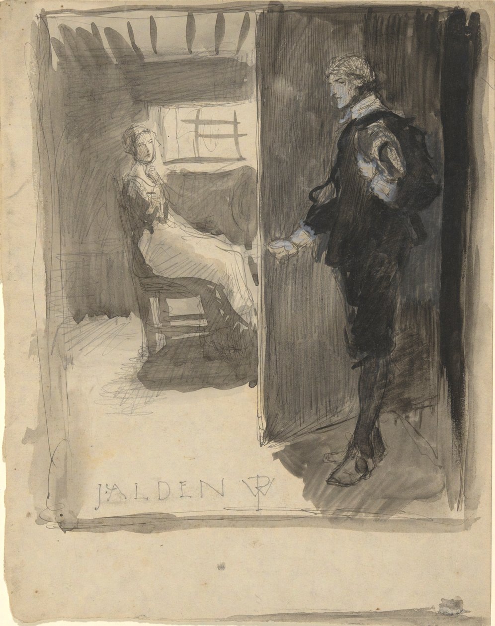 John Alden de Edwin Austin Abbey