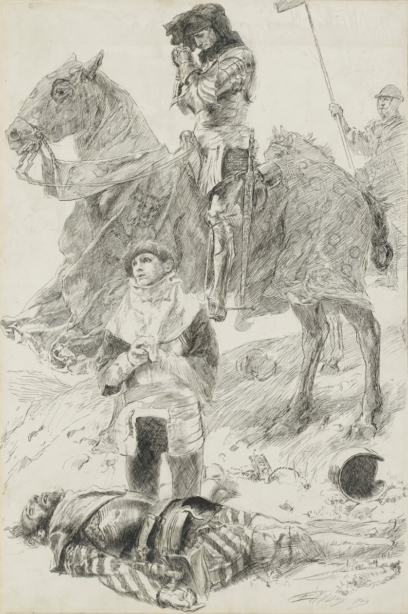 Soldado Lancaster: de Edwin Austin Abbey