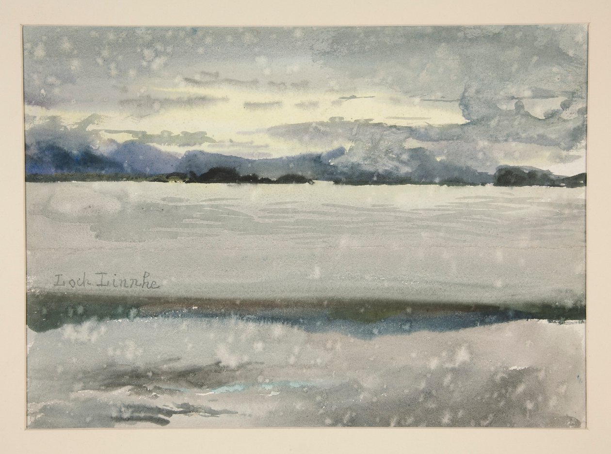 Lago Linnhe de Edwin Austin Abbey