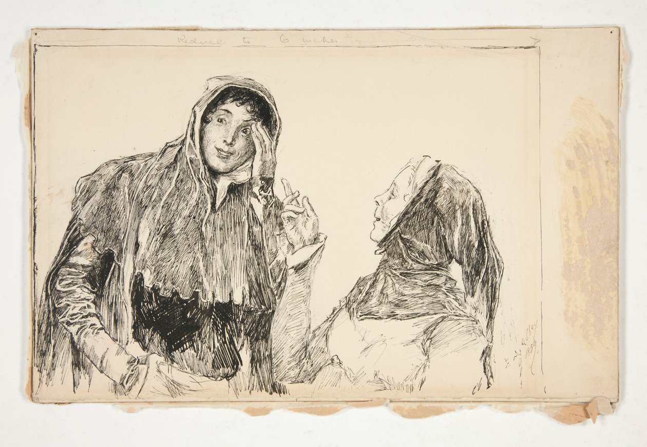 Mistress Quickly: de Edwin Austin Abbey