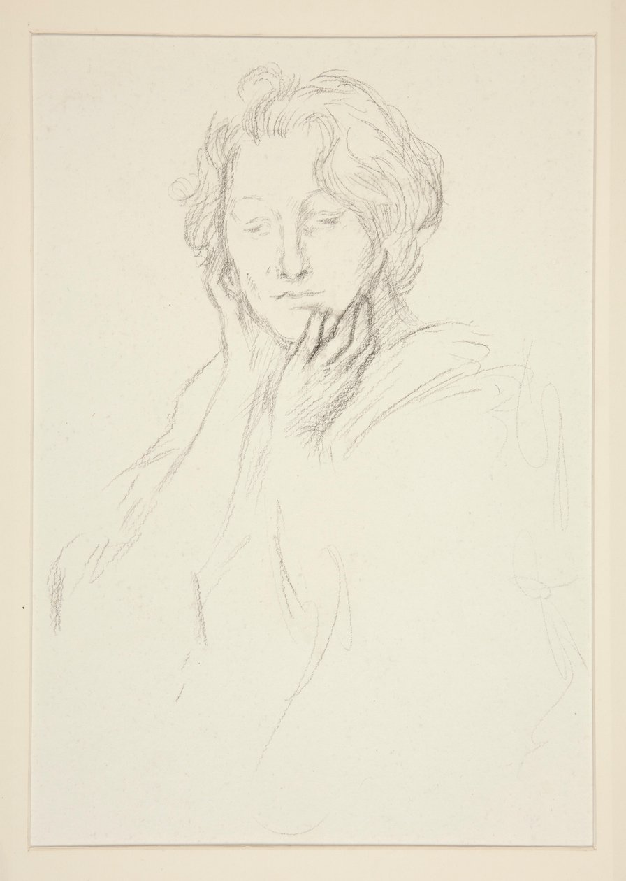 Retrato da Sra. Abbey de Edwin Austin Abbey