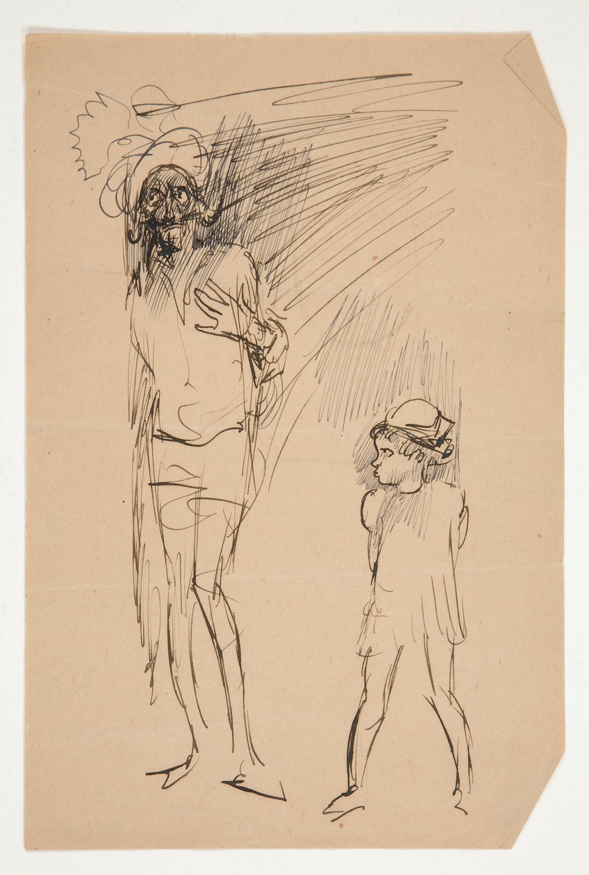 Estudo preliminar para o Amor de Edwin Austin Abbey