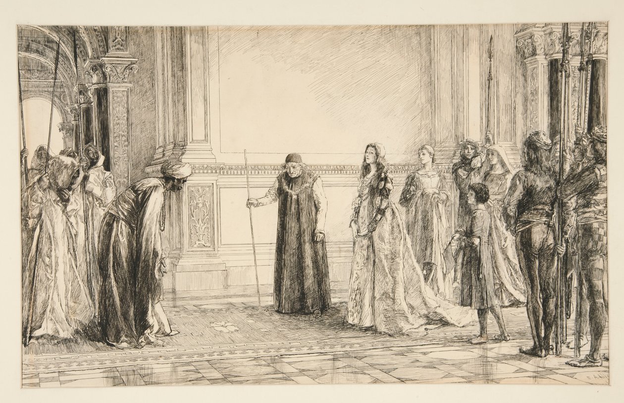 Príncipe de Marrocos: de Edwin Austin Abbey