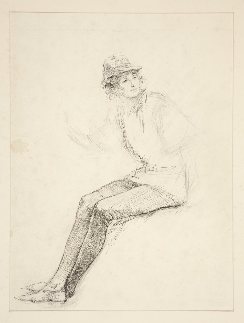 Rosalind em roupa masculina de Edwin Austin Abbey
