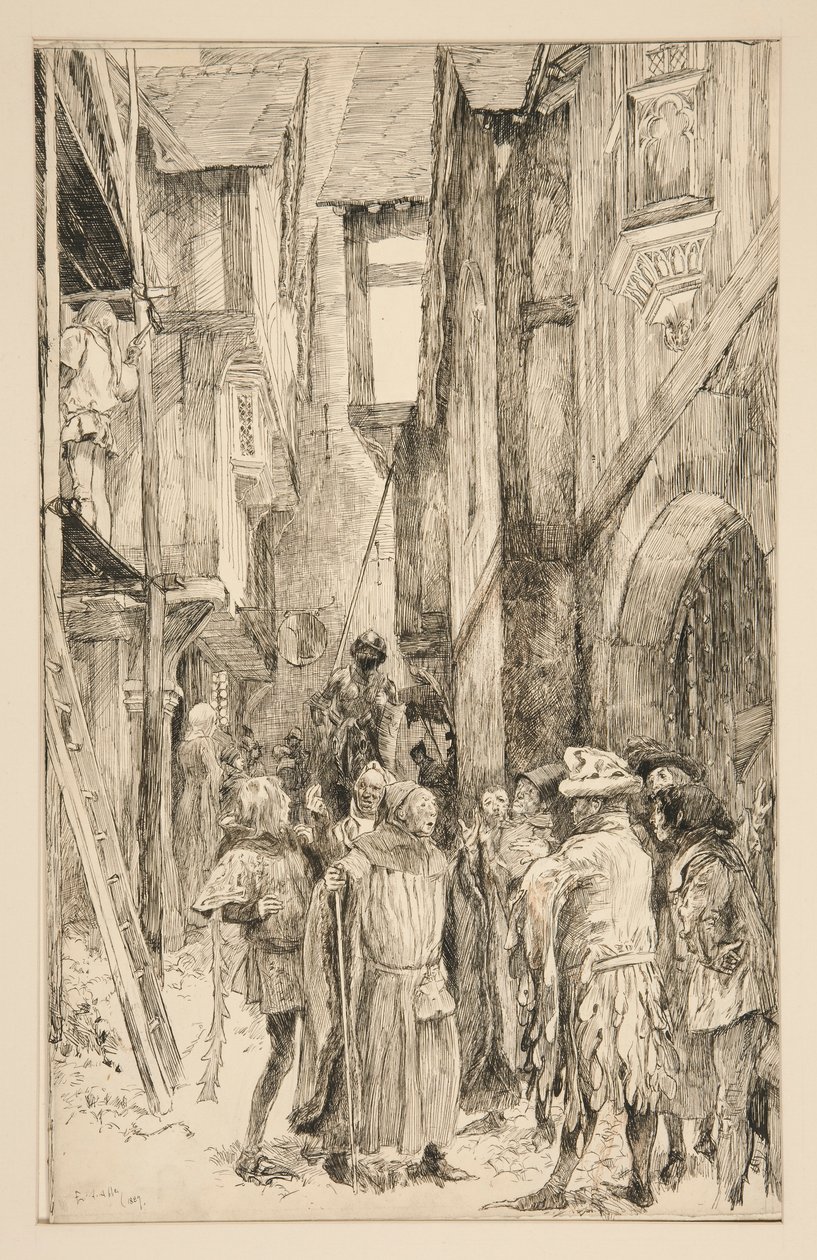 Rasa: | Edwin Austin Abbey | Impressão de arte