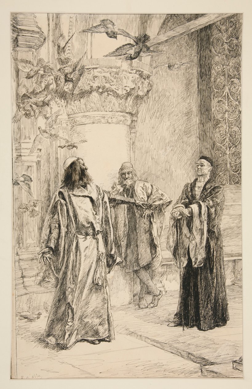 Shylock: de Edwin Austin Abbey