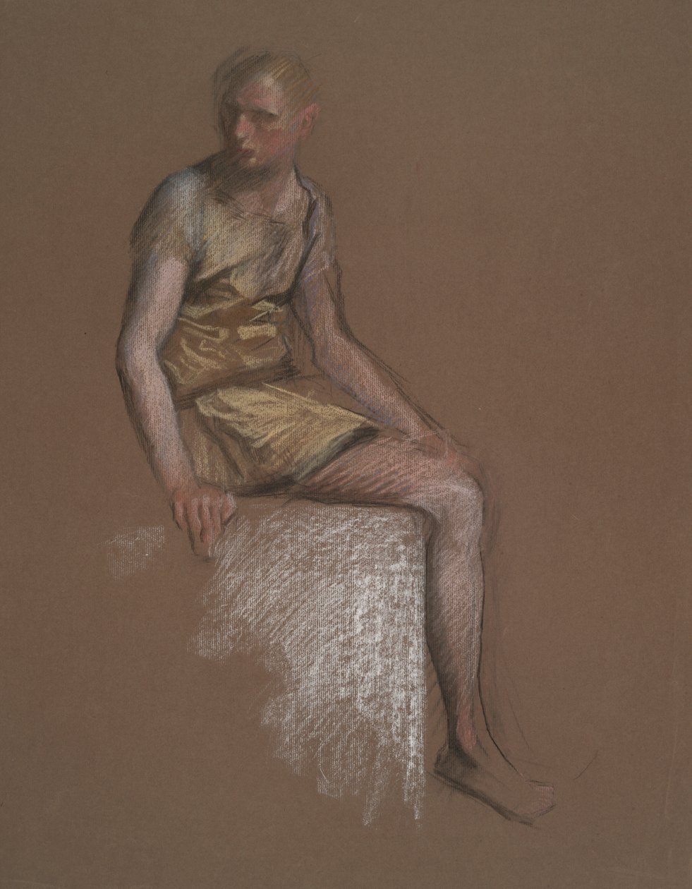 Estudo para de Edwin Austin Abbey