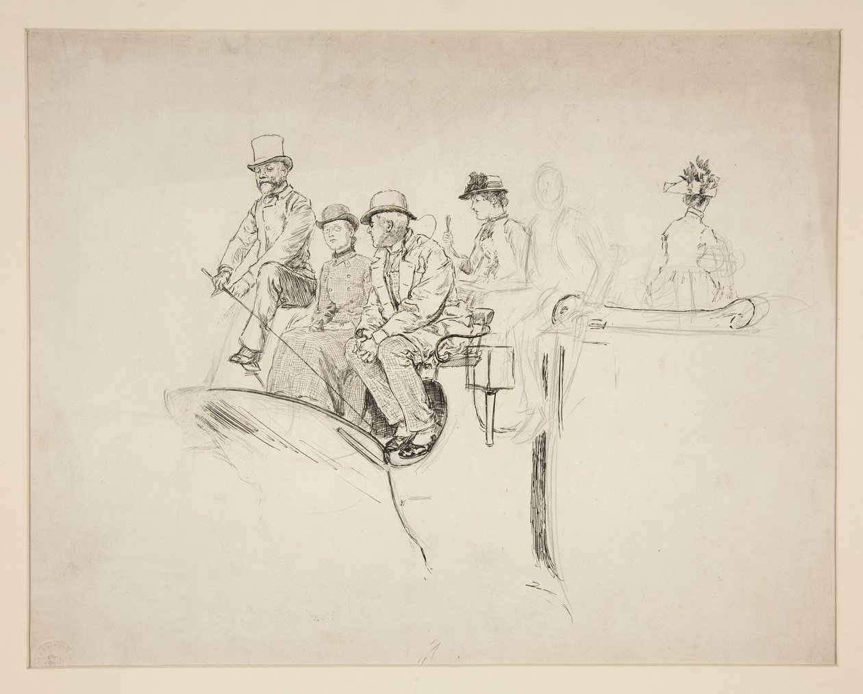 Estude para de Edwin Austin Abbey