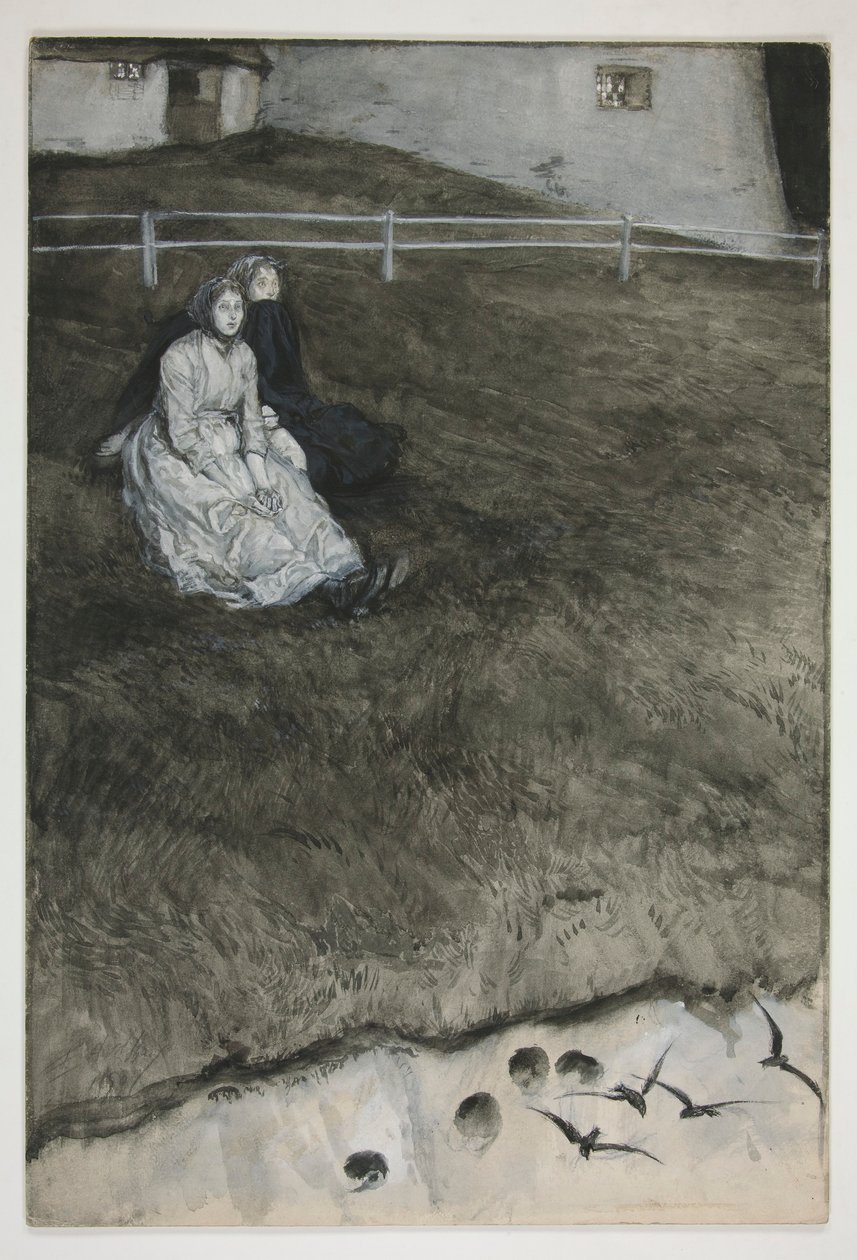 Estudo para de Edwin Austin Abbey