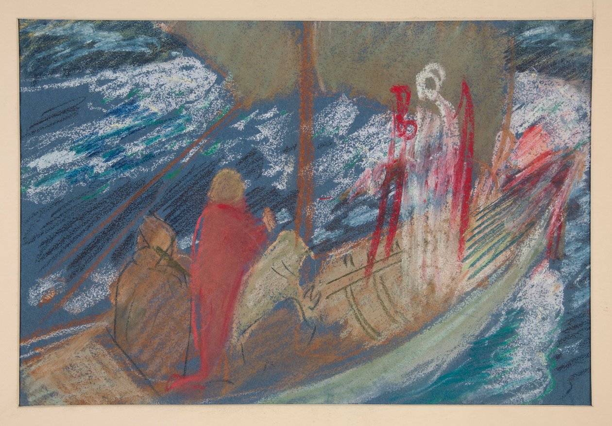 Estude para de Edwin Austin Abbey
