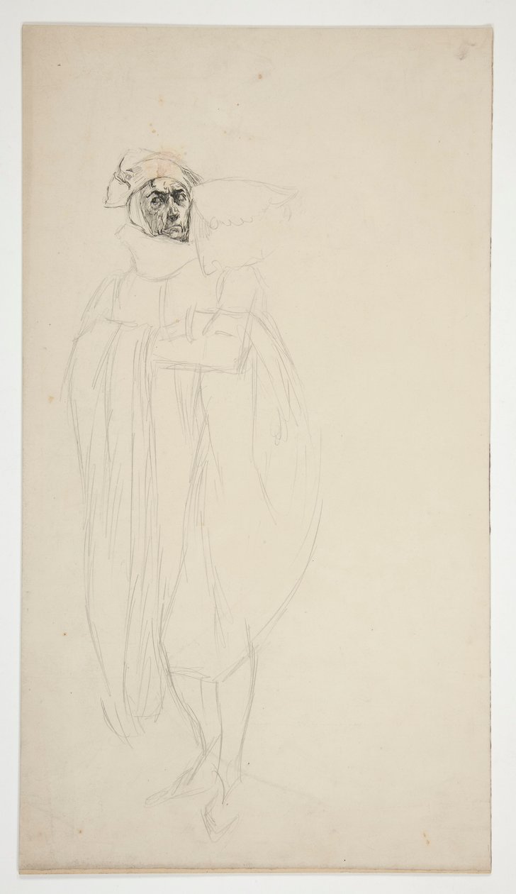 Estudo para Armado, do Amor de Edwin Austin Abbey