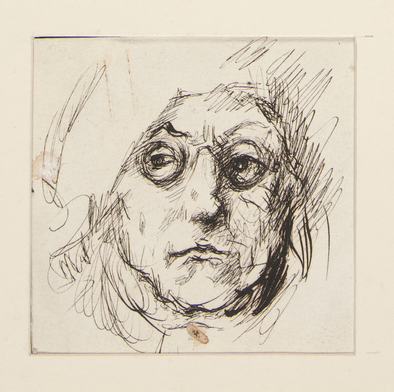 Estudo de Benjamin Franklin para os murais no edifício do Capitólio do Estado em Harrisburg, Pennsylvania, 1902-1911 (concluído por John Singer Sargent) de Edwin Austin Abbey