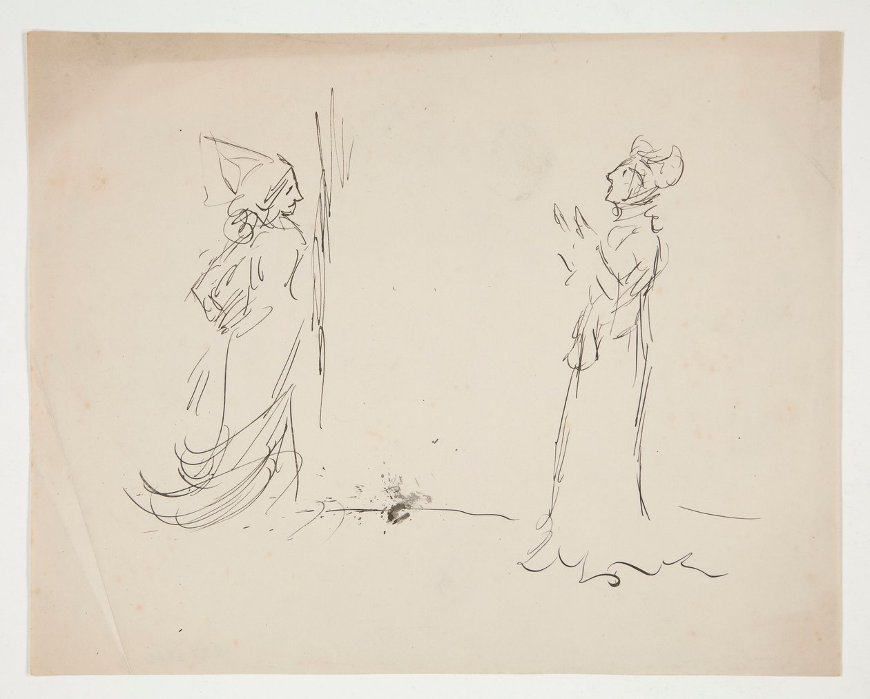 Estudo de Duas Figuras, do Amor de Edwin Austin Abbey