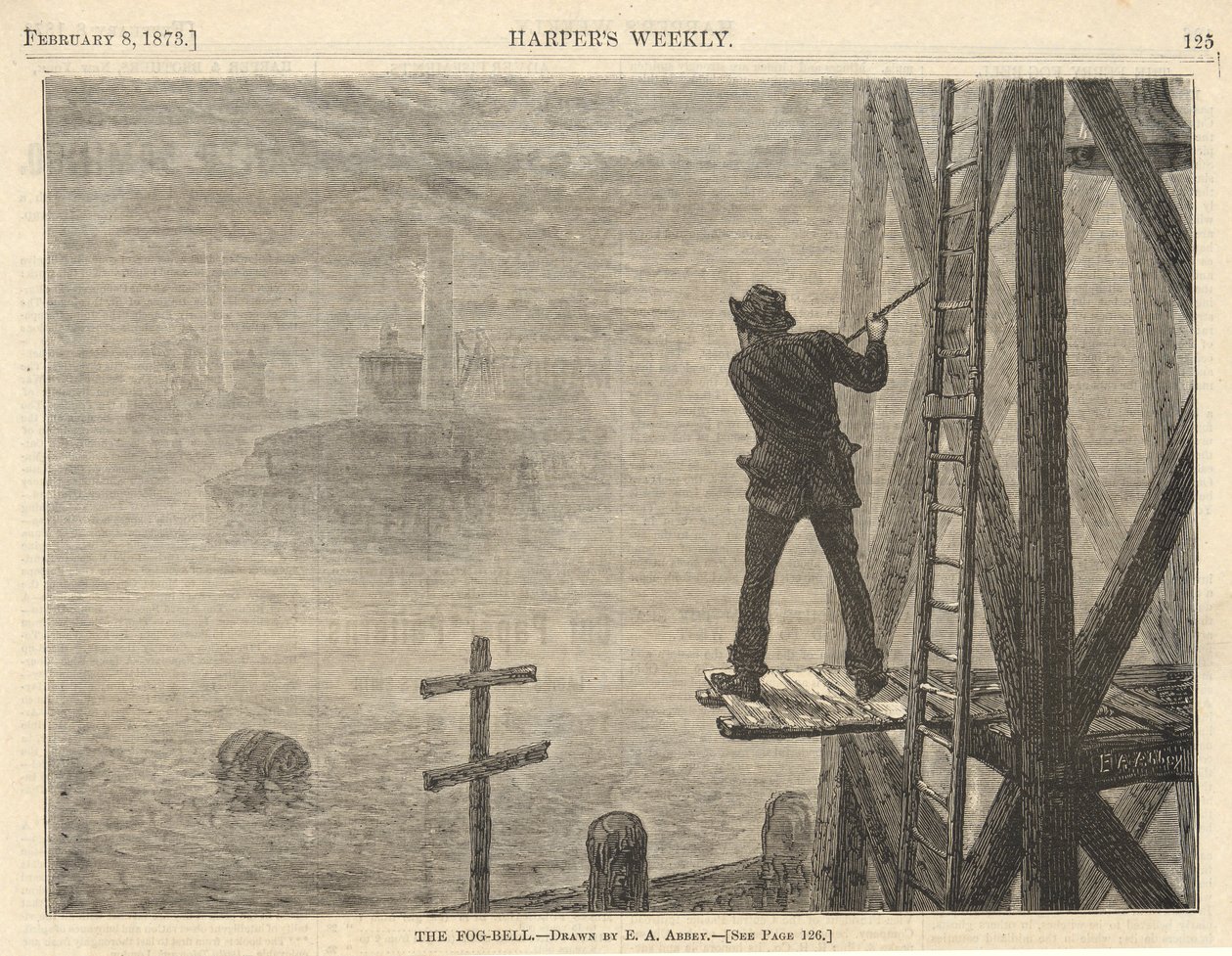 O sino de neblina de Edwin Austin Abbey