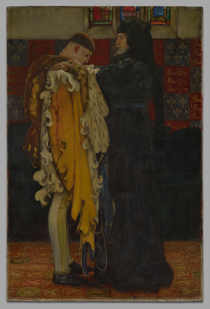 O Rei para o Príncipe de Gales: de Edwin Austin Abbey