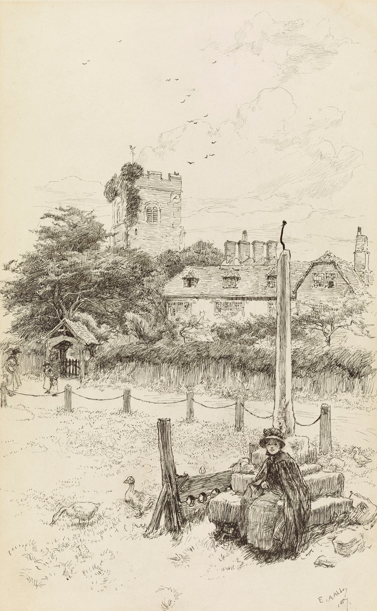 O Pároco de Edwin Austin Abbey