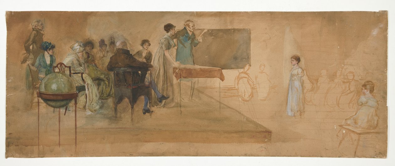 A Recitação de Edwin Austin Abbey