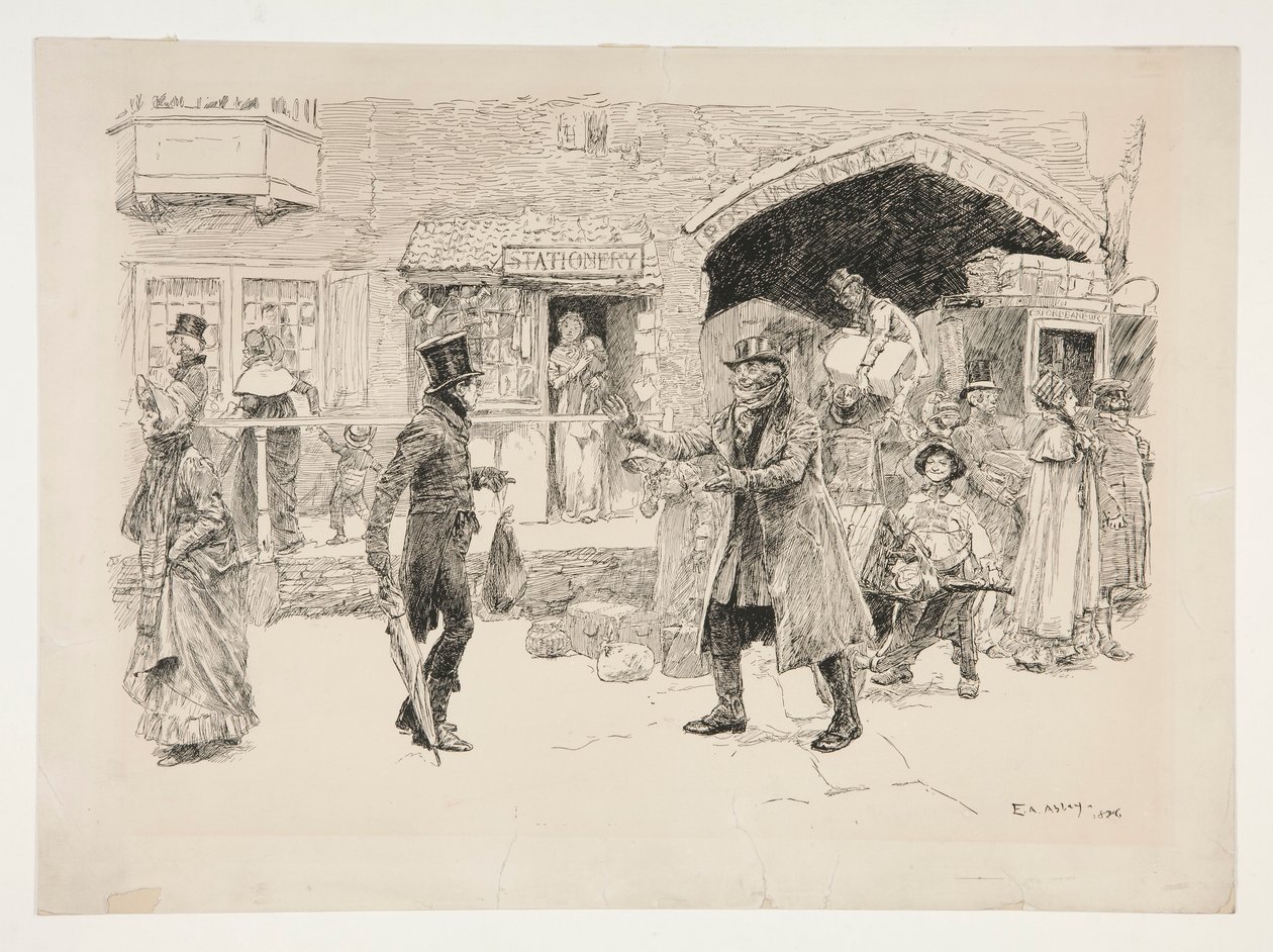 O retorno do nativo de Edwin Austin Abbey