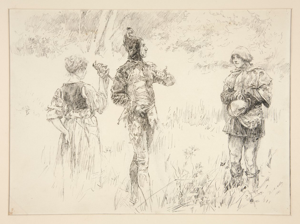 Pedra de toque: de Edwin Austin Abbey
