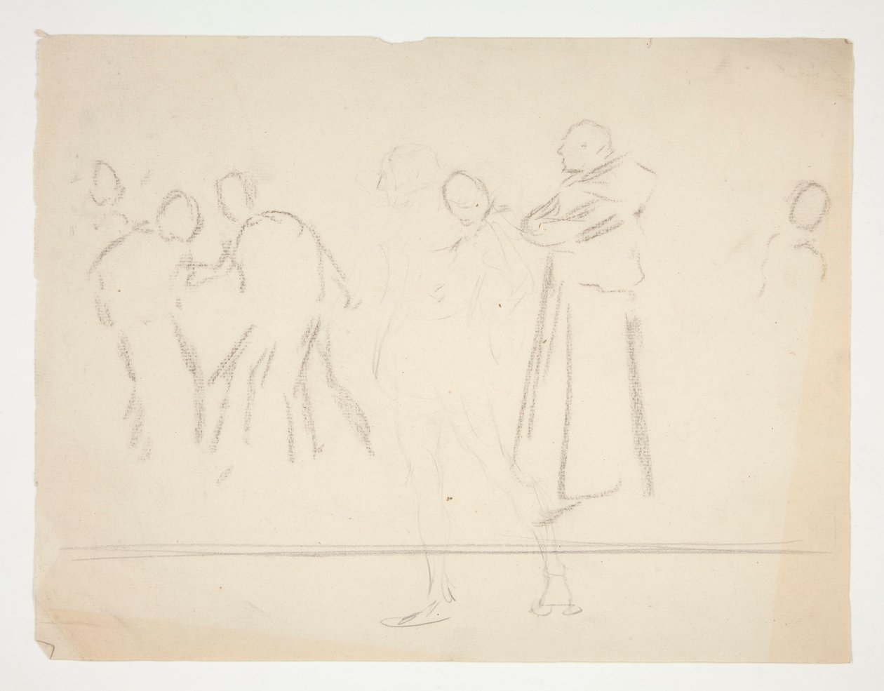 Ilustração não identificada de Edwin Austin Abbey
