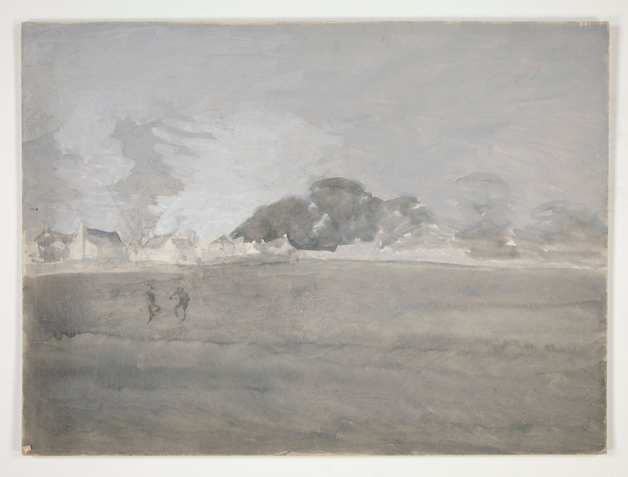 Paisagem não identificada de Edwin Austin Abbey