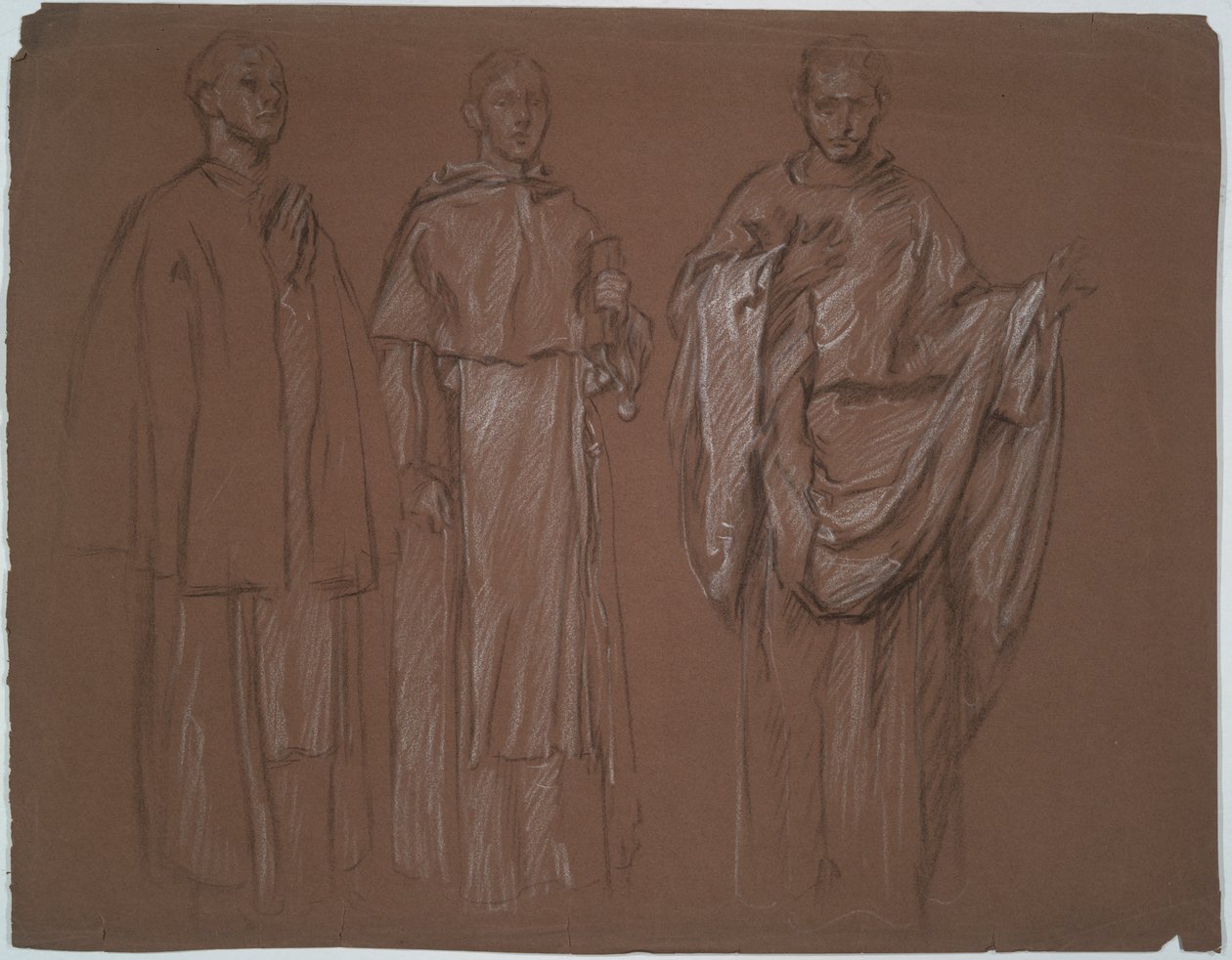 Estudo não identificado de Edwin Austin Abbey