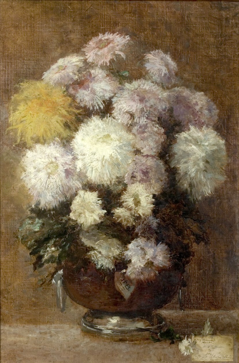 Crisântemos, 1892 de Edwin Ellis