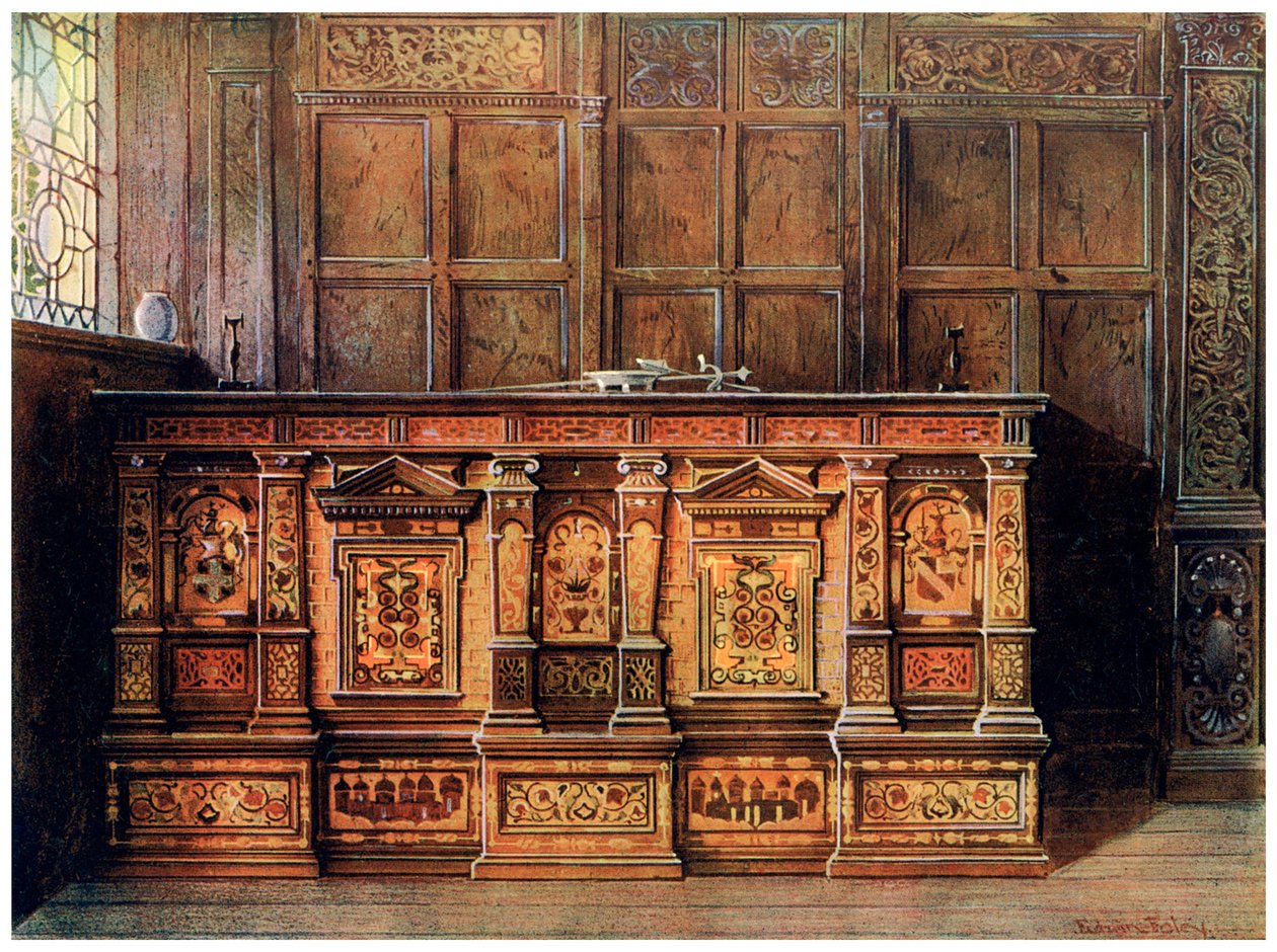 salvaguardas peito embutidos, 1910. de Edwin Foley