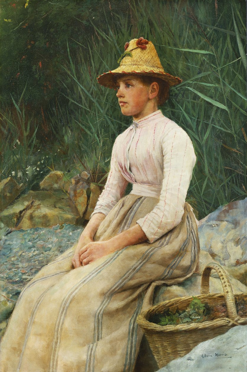 A menina mexilhão, de Edwin Harris