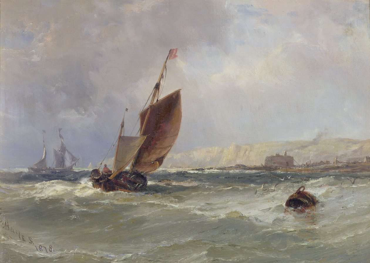Baía de Dublin, 1878 de Edwin Hayes