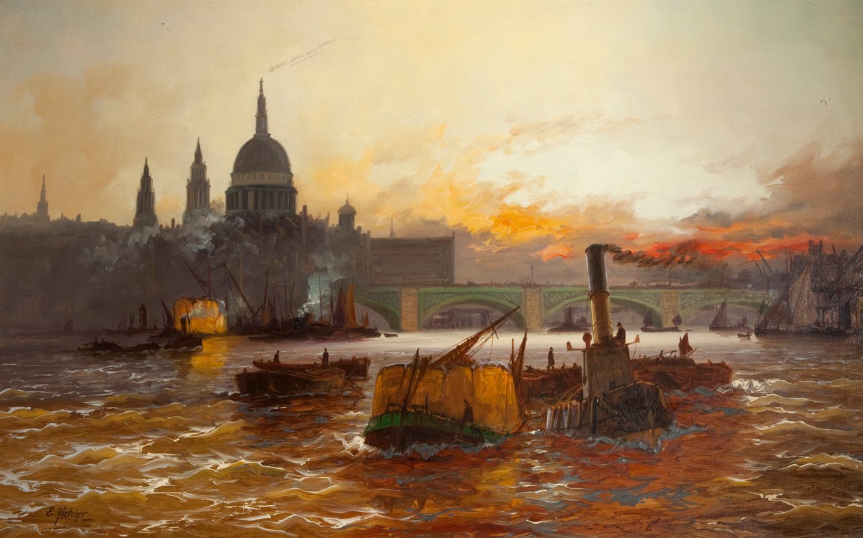 The Pool of London, 1940-45 de Edwin Henry Eugene Fletcher