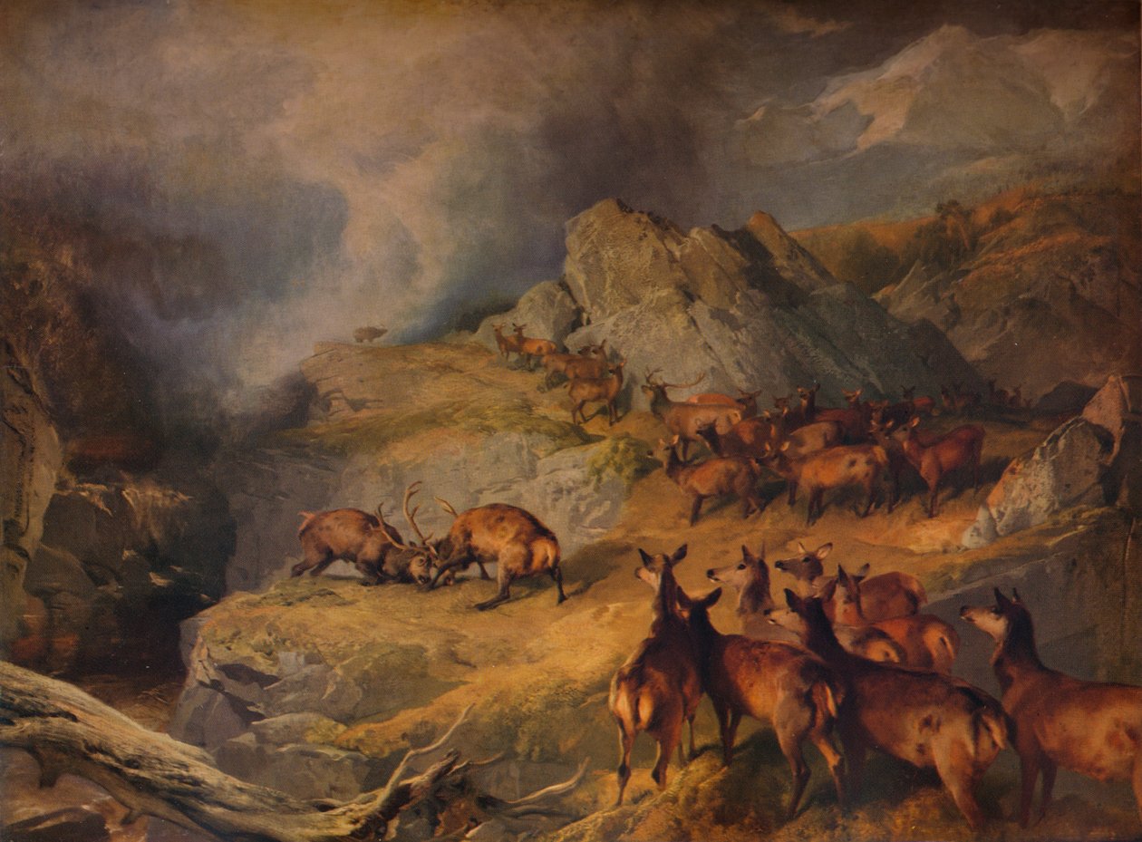 Ninguém além dos Bravos merece a Feira, c1854 de Edwin Landseer