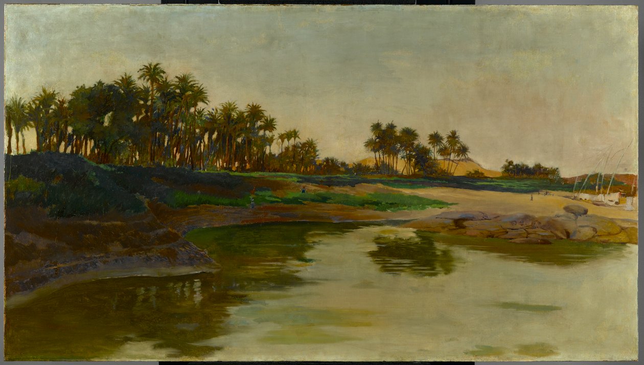 Ilha de Elefantina, Egito, c.1886-91 de Edwin Howland Blashfield